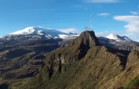 Volcán Nevado del Ruiz.