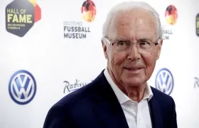 El legendario Franz Beckenbauer, fallecido el domingo a los 78 años.