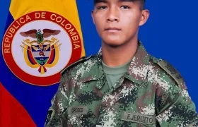 El soldado Alexander Orozco.