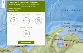 Temblor tuvo como eje central Panamá. 