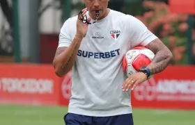 Thiago Carpini, entrenador del Sao Paulo. 