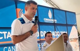 El director de Cormagdalena, Álvaro Redondo.