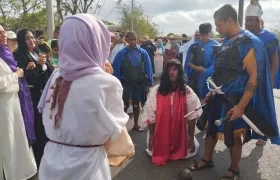 Vía Crucis en vivo este Miércoles Santo de Galapa a Paluato