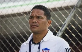 Carlos Bacca, delantero y capitán del Junior. 