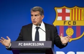 Joan Laporta, presidente del FC Barcelona. 