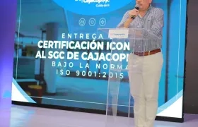 Roberto Solano Navarra, gerente general de Cajacopi EPS.