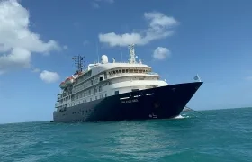 Crucero arribó a las playas del Cabo de la Vela.