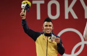 Luis Javier Mosquera logró medalla de plata en los Juegos de Tokio 2020.