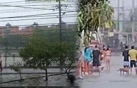 Enfrentamientos bajo la lluvia en Barranquilla y Soledad.