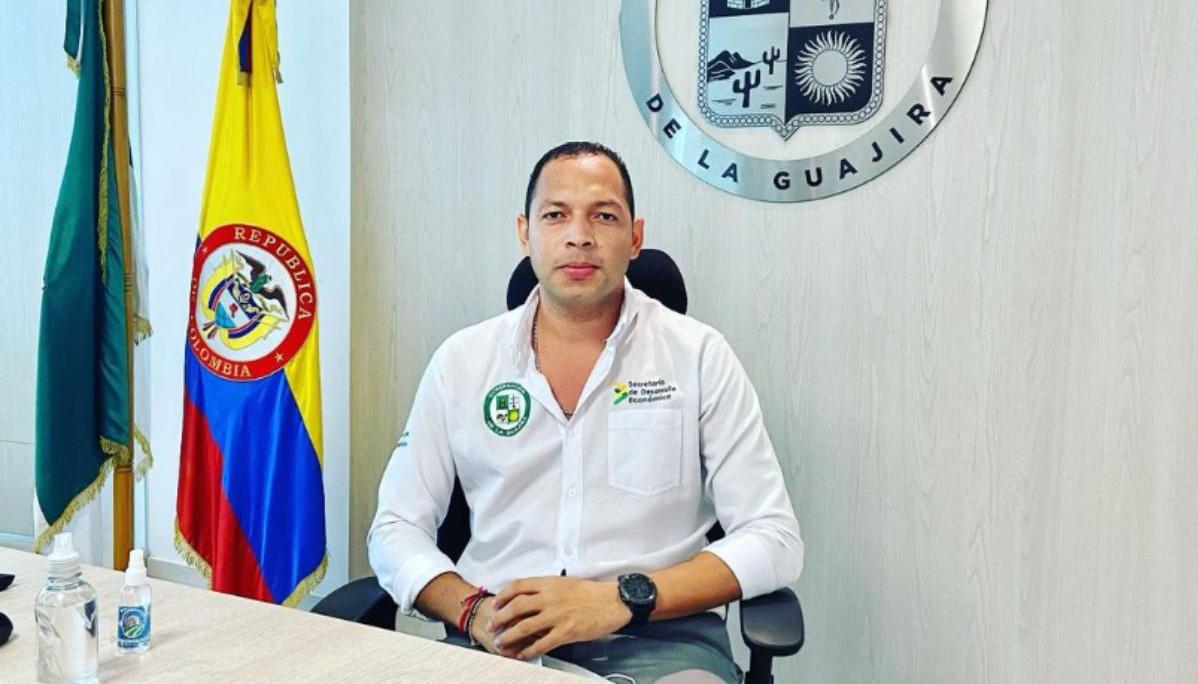 Exsecretario de Desarrollo Económico de La Guajira, Alberto Carlos Ariza Cujia.
