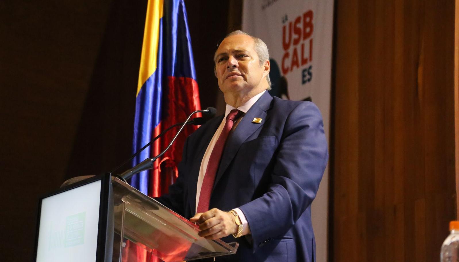 Iván Name Vásquez, presidente del Senado de la República. 