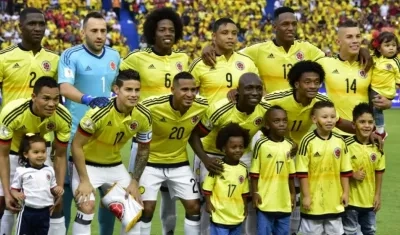La Selección Colombia de Mayores.