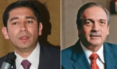 Luis Gustavo Moreno, exfiscal anticorrupción, y Luis Alfredo Ramos, exsenador y exgobernador de Antioquia.