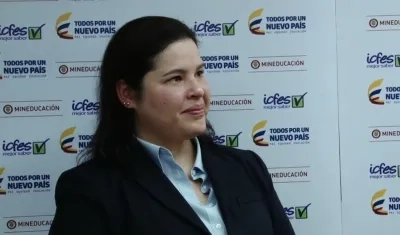 Ximena Dueñas, directora del Icfes.