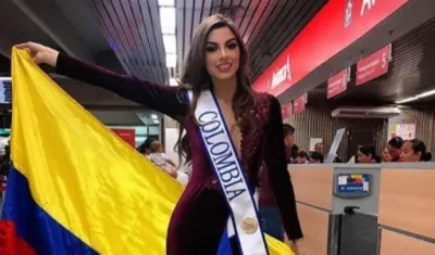 La señorita Atlántico y Miss Supranational Colombia, Martha Martínez.