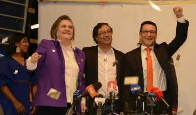 Clara López, Gustavo Petro y Carlos Caicedo, a consultas el próximo mes de marzo para elegir candidato alternativo.