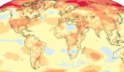 Los años 2015, 2016 y 2017 han sido los más calurosos.
