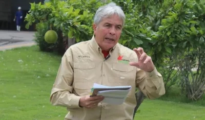 El ministro para la agricultura de Venezuela, Wilmar Castro Soteldo.