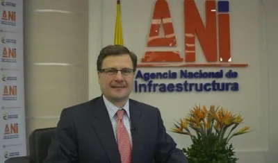 El expresidente de la ANI, Luis Fernando Andrade.