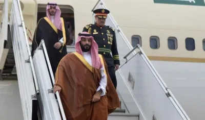 El príncipe heredero saudí, Mohamed bin Salmán.