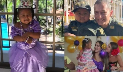 Darianis Epieyú, la niña de 3 años a quien le cumplieron su sueño de ser Reina de Carnaval y Policía.