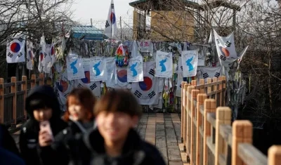 Banderas de la Corea unificada. 