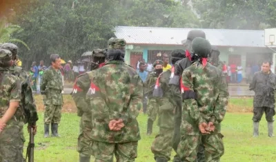 La dirección y el COCE hicieron el llamado al paro armado en todo el territorio colombiano.