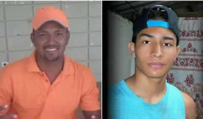 Álvaro Meriño, de 37 años, y Javier Junior Galindo, de 18 años.
