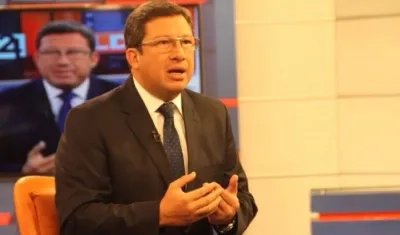 César Navas, ministro ecuatoriano del Interior.