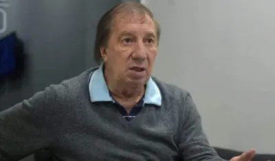 Carlos Bilardo, entrenador argentino.