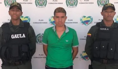 Jesús Vargas Cuajiboy, alias 'Reinel'.