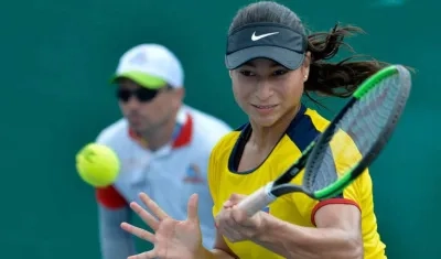 María Fernanda Herazo, tenista colombiana. 