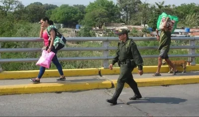El flujo de venezolanos que llegan a Cúcuta