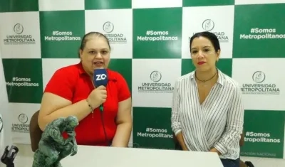 Las expertas Judith Elena García, Psicoanalista y Dubreska Duque González, Psiquiatra.