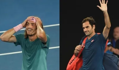  Roger Federer (3) cayó eliminado en octavos de fin ante Stefanos Tsitsipas.