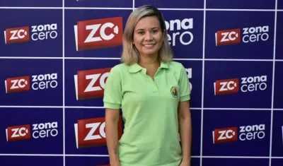 Angélica Cuadrado, vocera del Zoológico de Barranquilla.