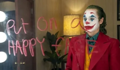 Joaquin Phoenix durante una escena de la película 'Joker'.