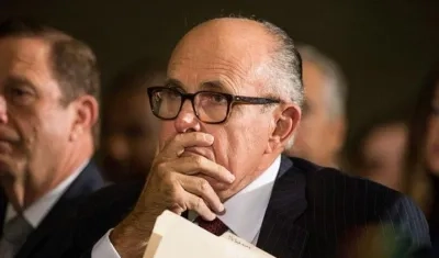 El abogado Rudy Giuliani.