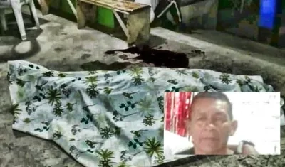 Toribio Canas Velasco, de 53 años de edad, líder indígena asesinado.