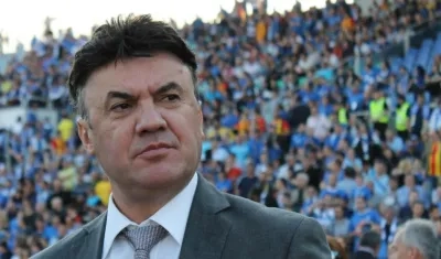 Borislav Mihaylov, presidente de la Unión Búlgara de Fútbol.