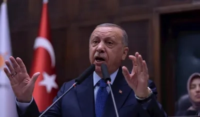 El presidente de Turquía, el islamista Recep Tayyip Erdogan.