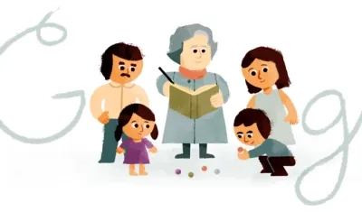 Homenaje de Google con un Doodle a la antropóloga colombiana Virginia Gutiérrez de Pineda.