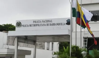 Comando de la Policía Metropolitana de Barranquilla.