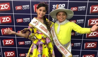 Miranda Torres e Isaac Rodríguez, Reyes del Carnaval de los Niños 2020.