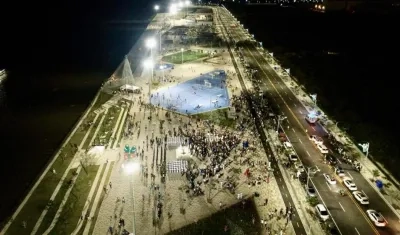 La unidad recreo-deportiva del Gran Malecón.