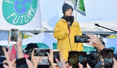 La activista medioambiental Greta Thunberg.
