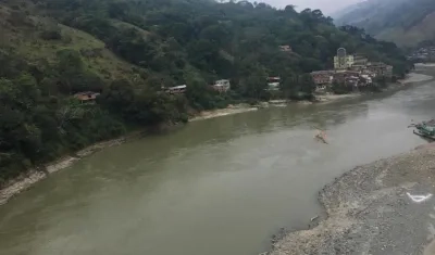 Imagen del río Cauca.