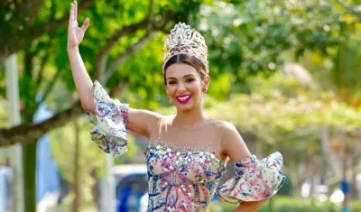 La Reina del Carnaval de Barranquilla, Carolina Segebre Abudinen.