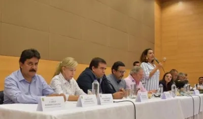 En el Diálogo para la Convivencia y Seguridad Regional, la ministra Nancy Patricia y equipo de gobierno socializan labores realizadas en Cauca