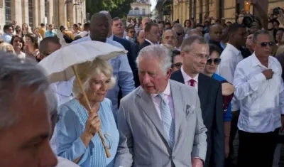 La duquesa Camila Parker y el Príncipe Carlos.
